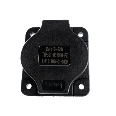 AC Charger Receptacle Black 617