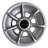 10" wheel cover A1S (matte silver)